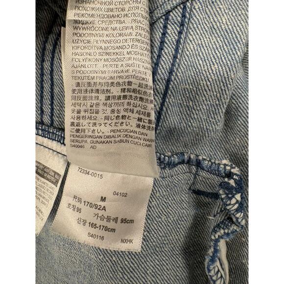 Levi’s 72334 Light Wash Denim Trucker Jacket M - Picture 3 of 8